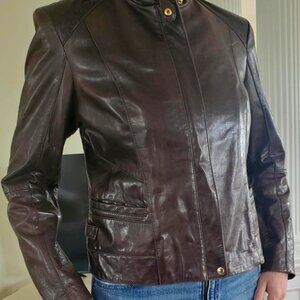 Cole Haan leather jacket